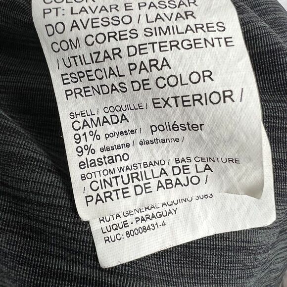 Puma Women's Joggers Charcoal Gray Black Logo Waistband Pockets Stretch Size‎ XL - Picture 13 of 13